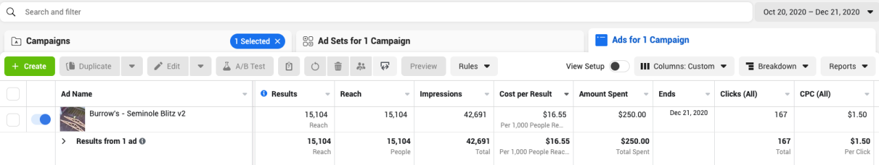 Digital Targeting With Facebook Ads
