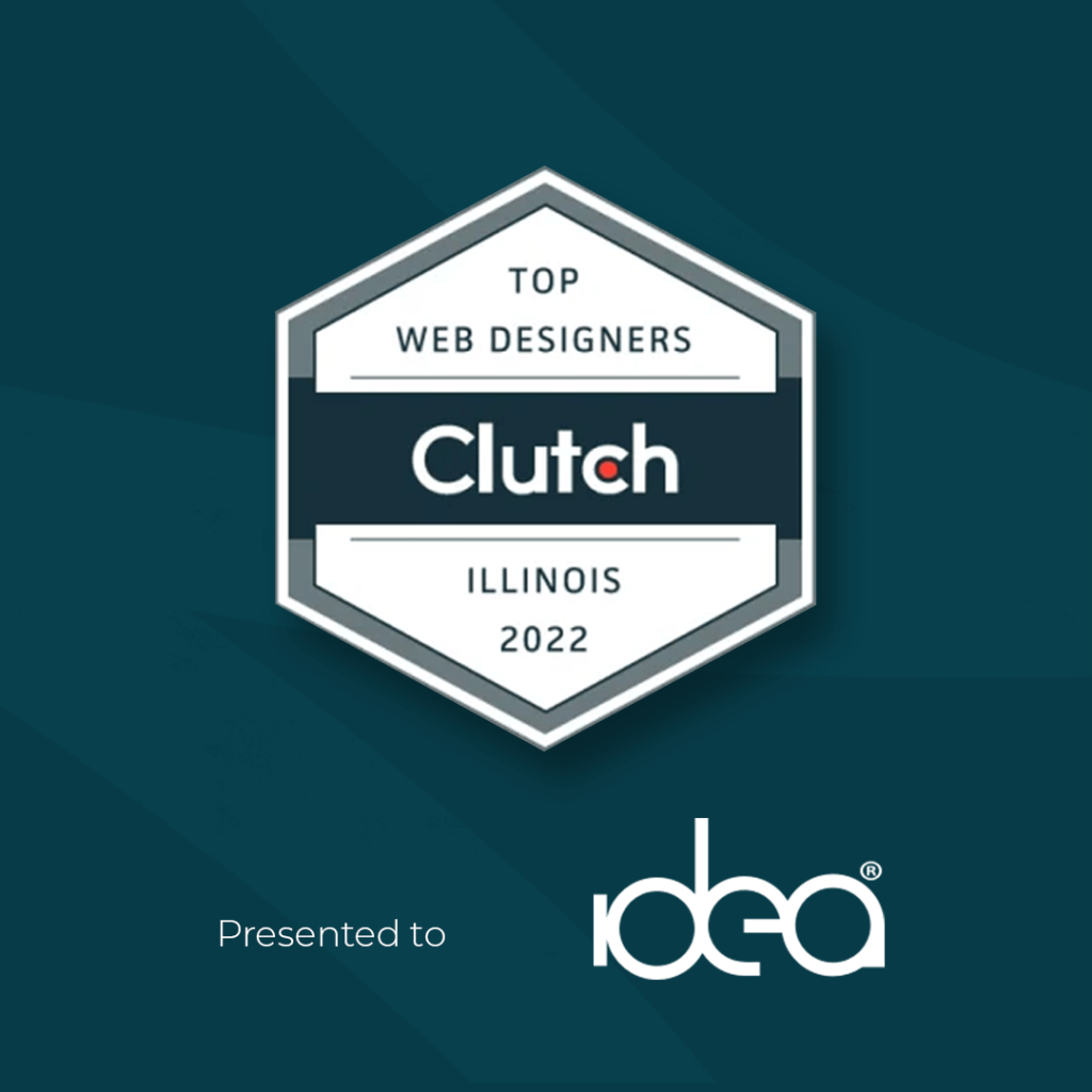 Clutch Web design Award Presented to Idea Marketing Group 