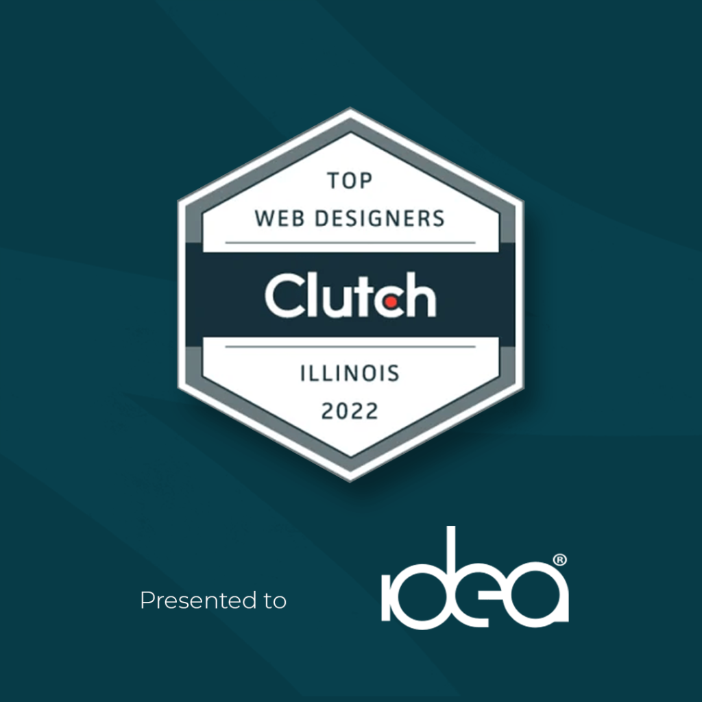 Clutch Web design Award Presented to Idea Marketing Group