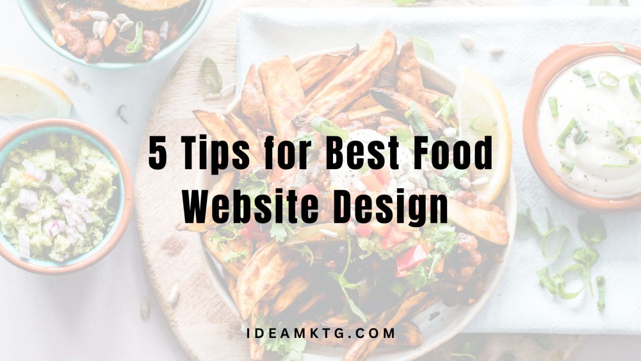 5 Tips for Best Food Website Design