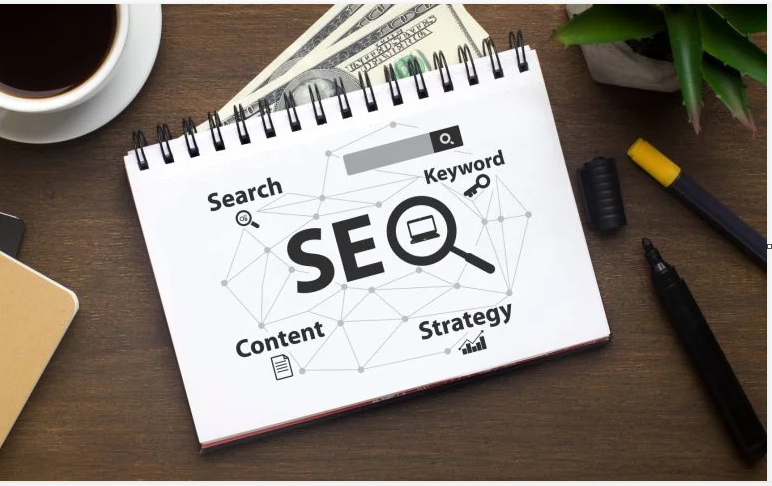 Image of SEO written on Paper