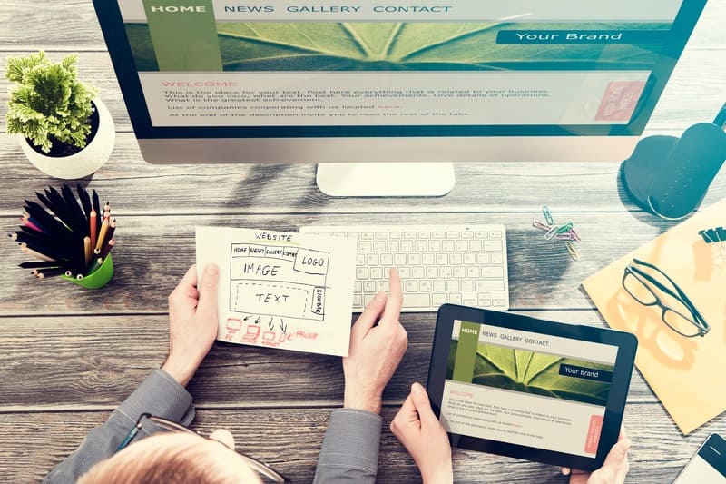 Manufacturing website design
